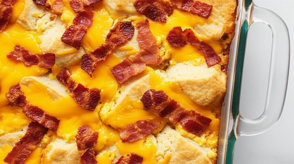 Bacon Egg And Cheese Biscuit Casserole image