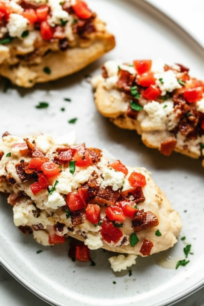 Bacon Feta Stuffed Chicken Breasts image