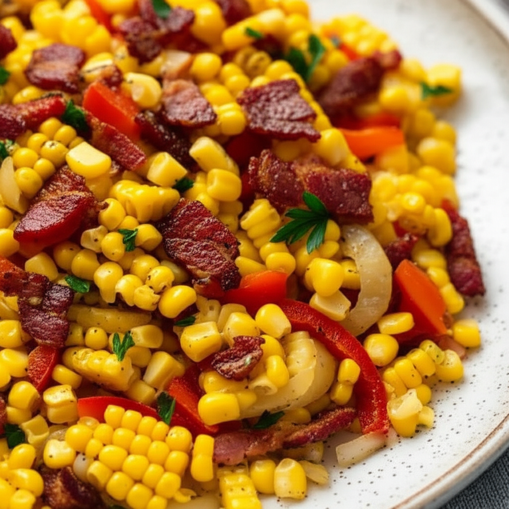 Bacon Fried Corn image