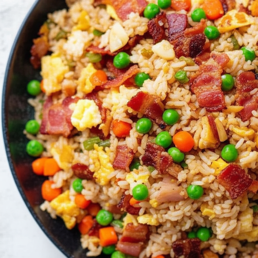 Bacon Garlic Fried Rice image