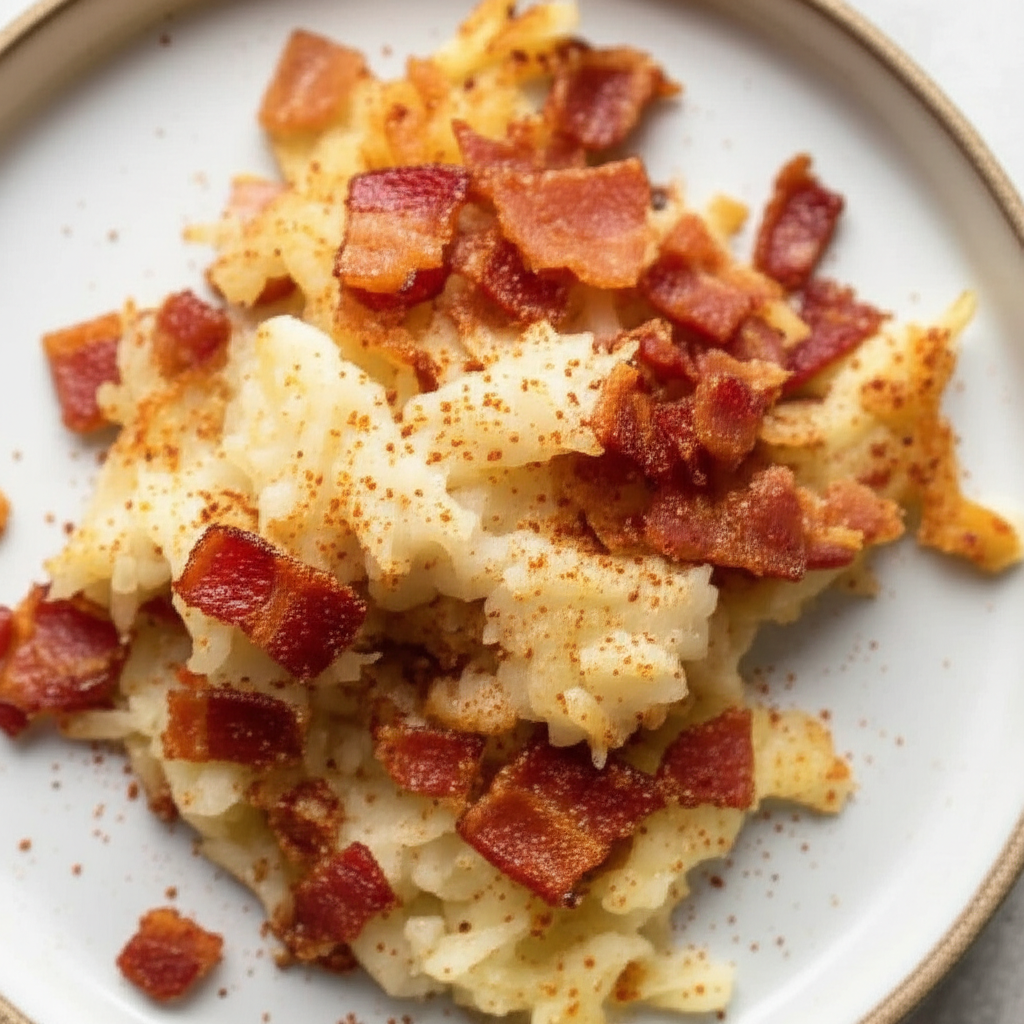 Bacon Hash Browns Bake image
