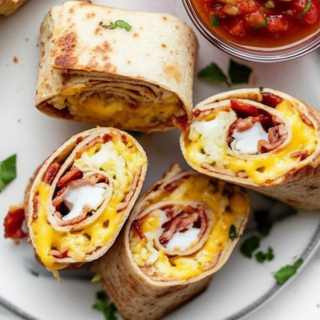 Bacon Hash Browns Rollups A image