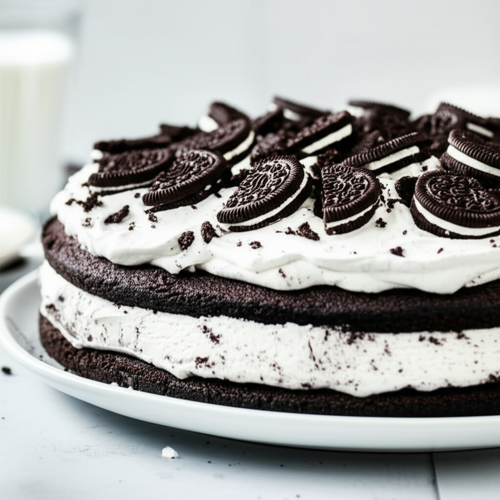 3 Ingredient Ice Cream Sandwich Cake image