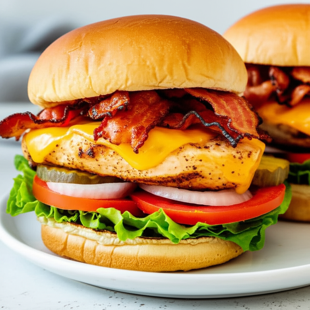 Bacon Jack Chicken Sandwiches image