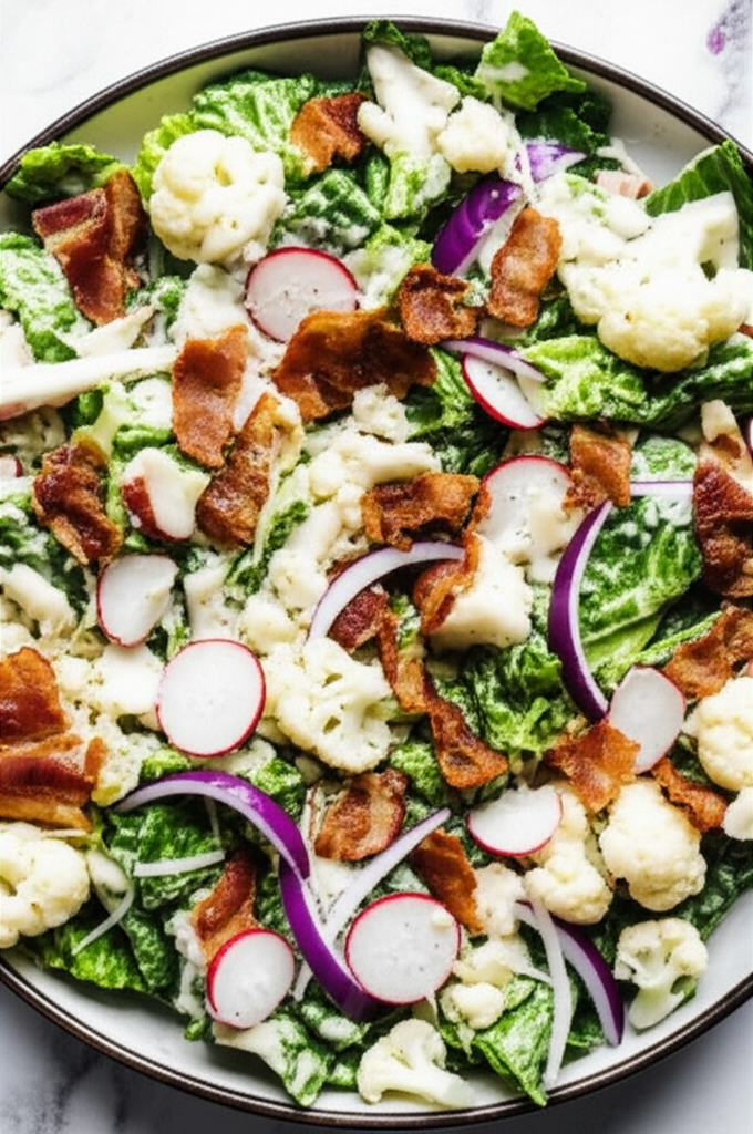 Bacon Lettuce Salad image