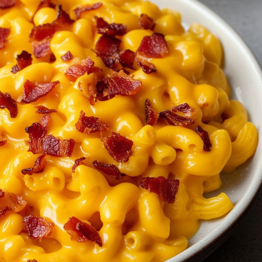 Bacon Loaded Mac N Cheese image