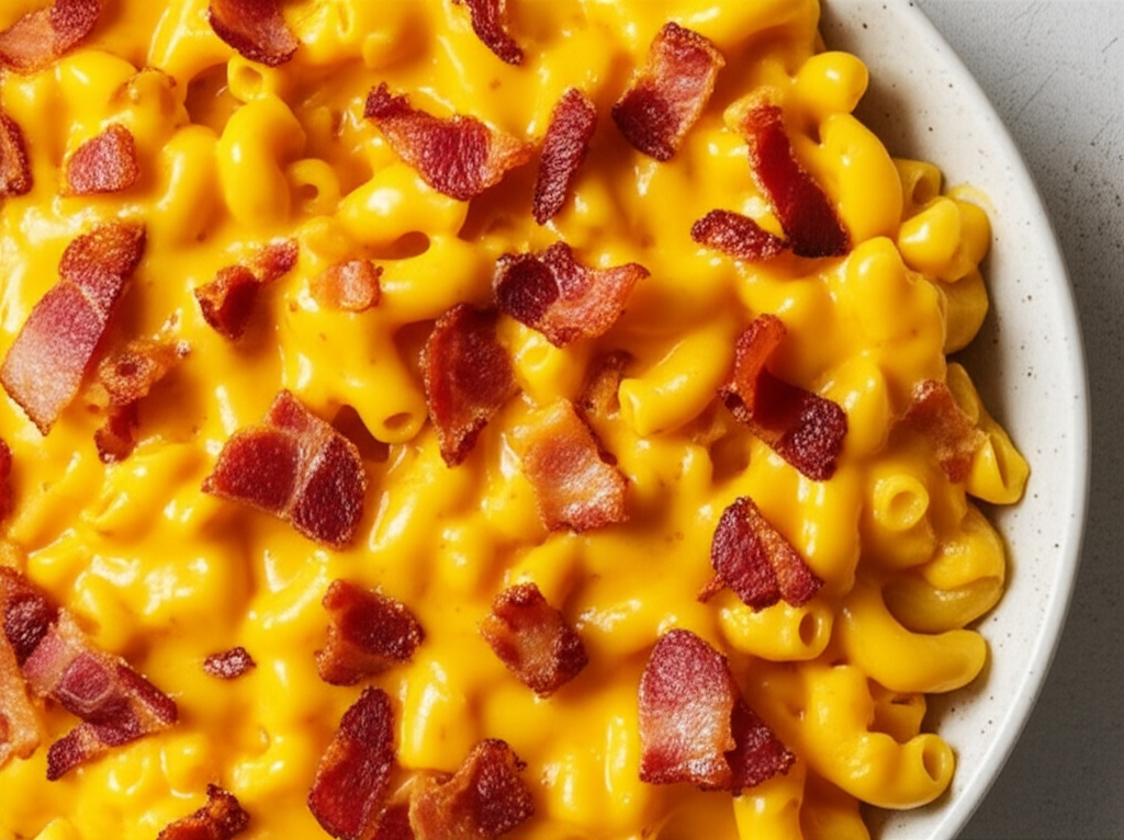 Bacon Macaroni Cheese image