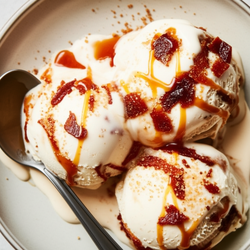 Bacon Maple Ice Cream image