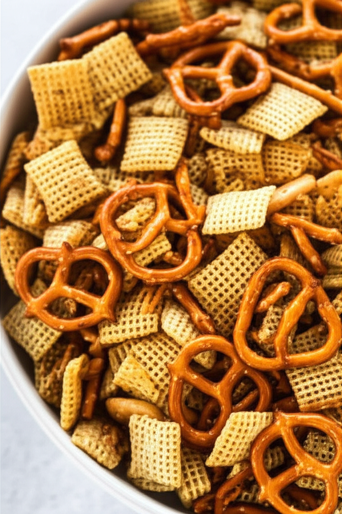 Low Cal Chex Mix Snack image