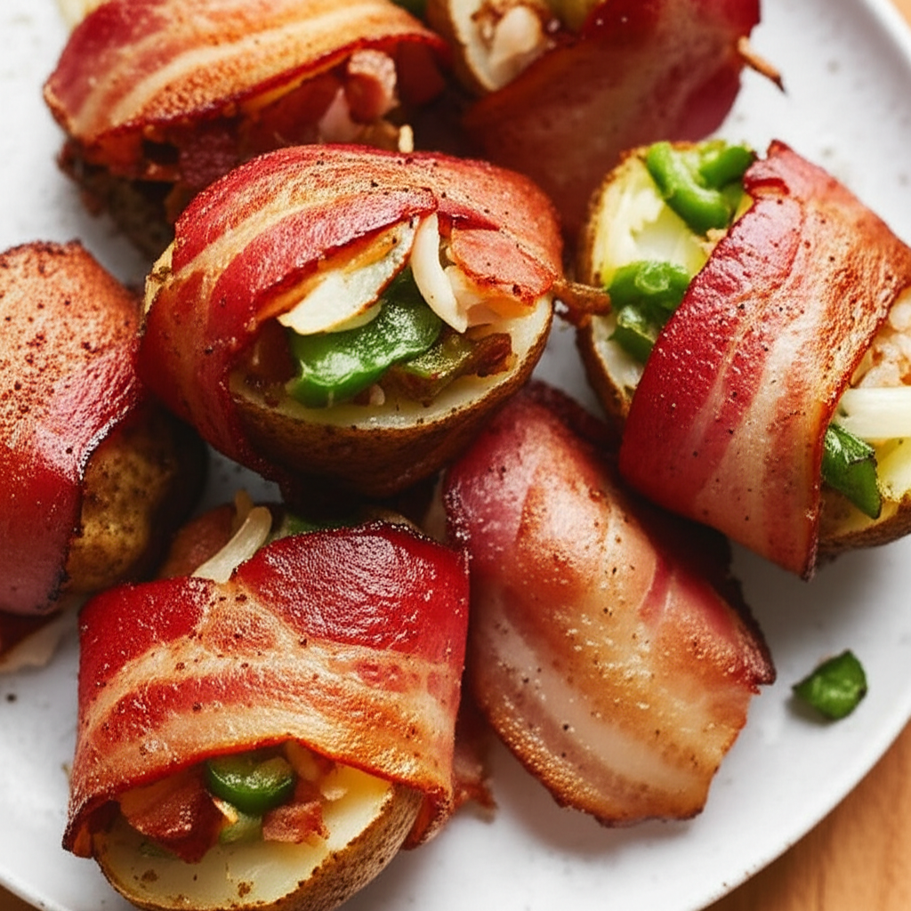 Bacon Potato Bundles image