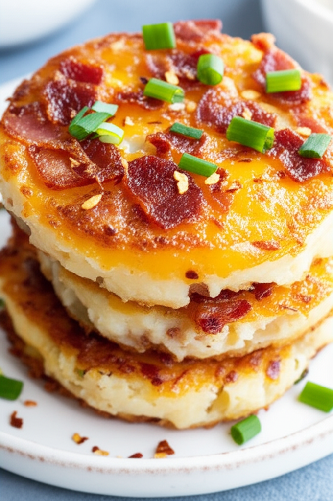 Bacon Potato Cheese Rounds image