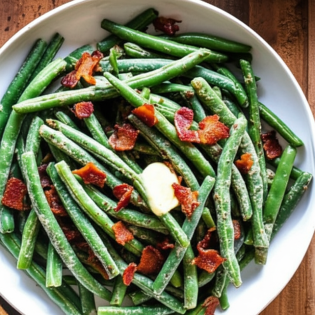 Bacon Ranch Green Beans image