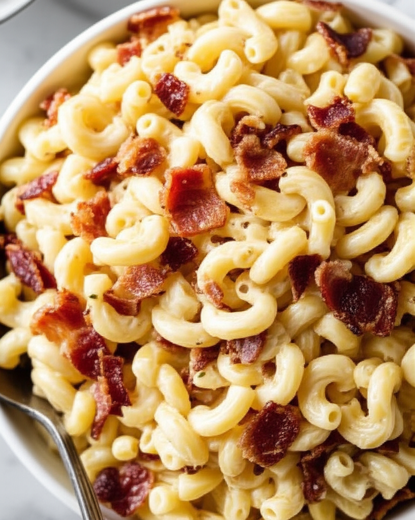 Bacon Ranch Macaroni Salad image
