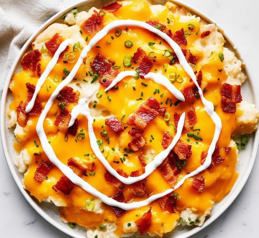 Bacon Ranch Potato Casserole image