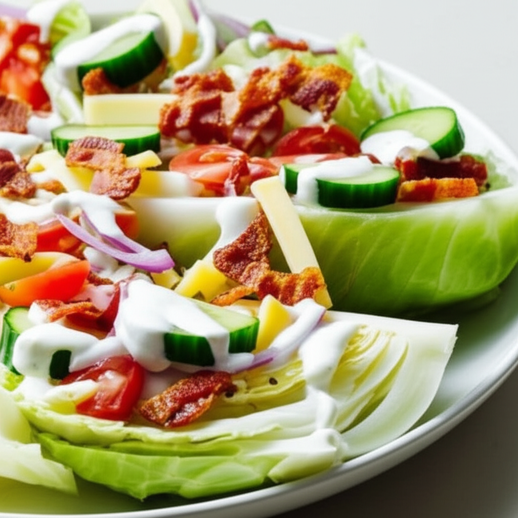 Bacon Ranch Wedge Salad image