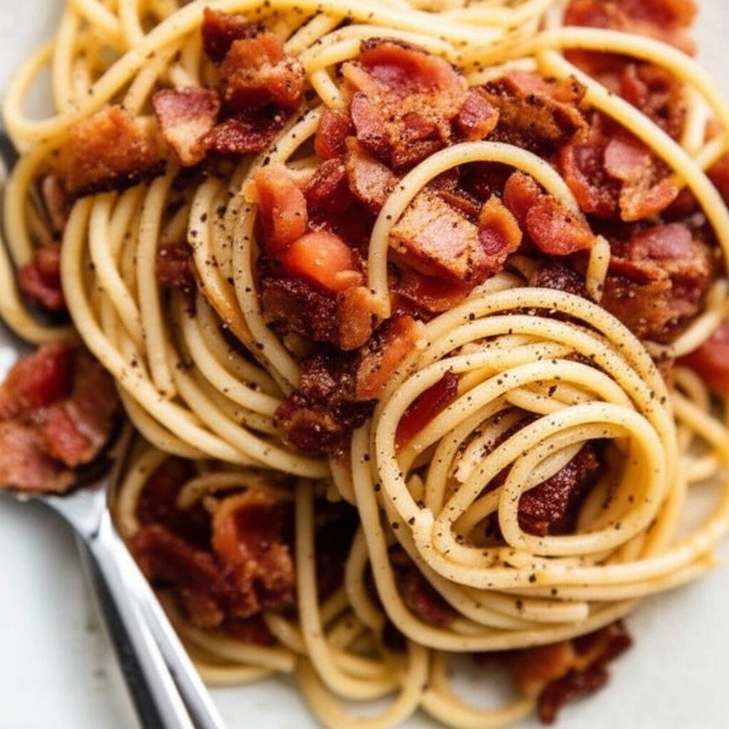 Bacon Spaghetti image