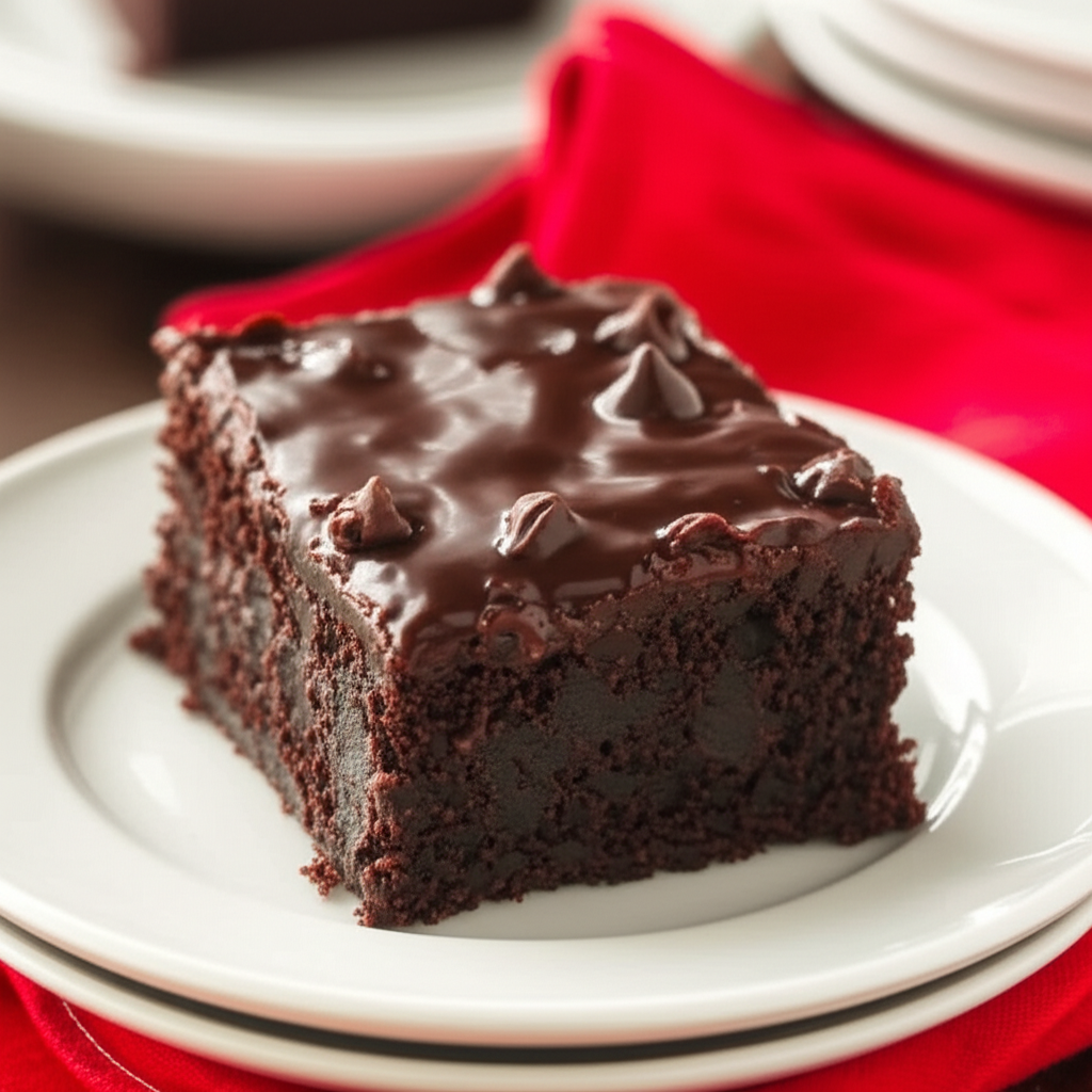 3 Ingredient Triple Fudge Cake image