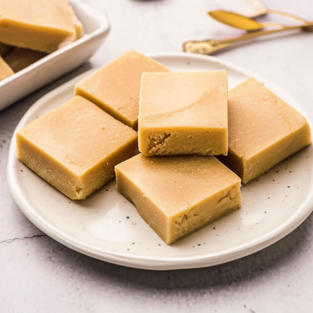 3 Ingredients Coconut Milk Powder Burfi image