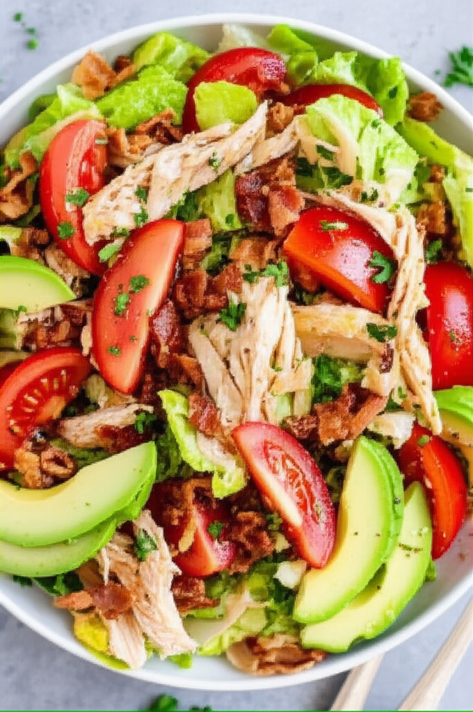 Bacon Tomato Chicken Salad image