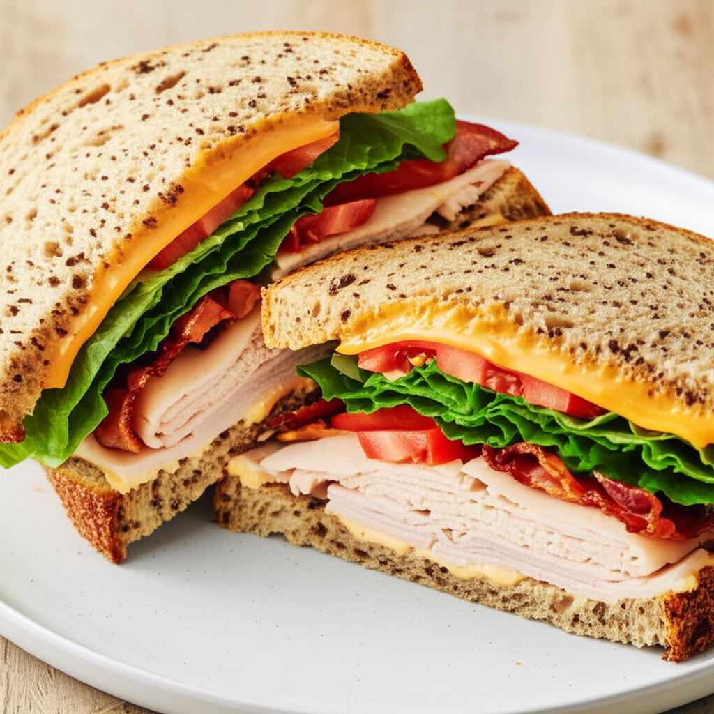 Bacon Turkey Bravo Sandwich image