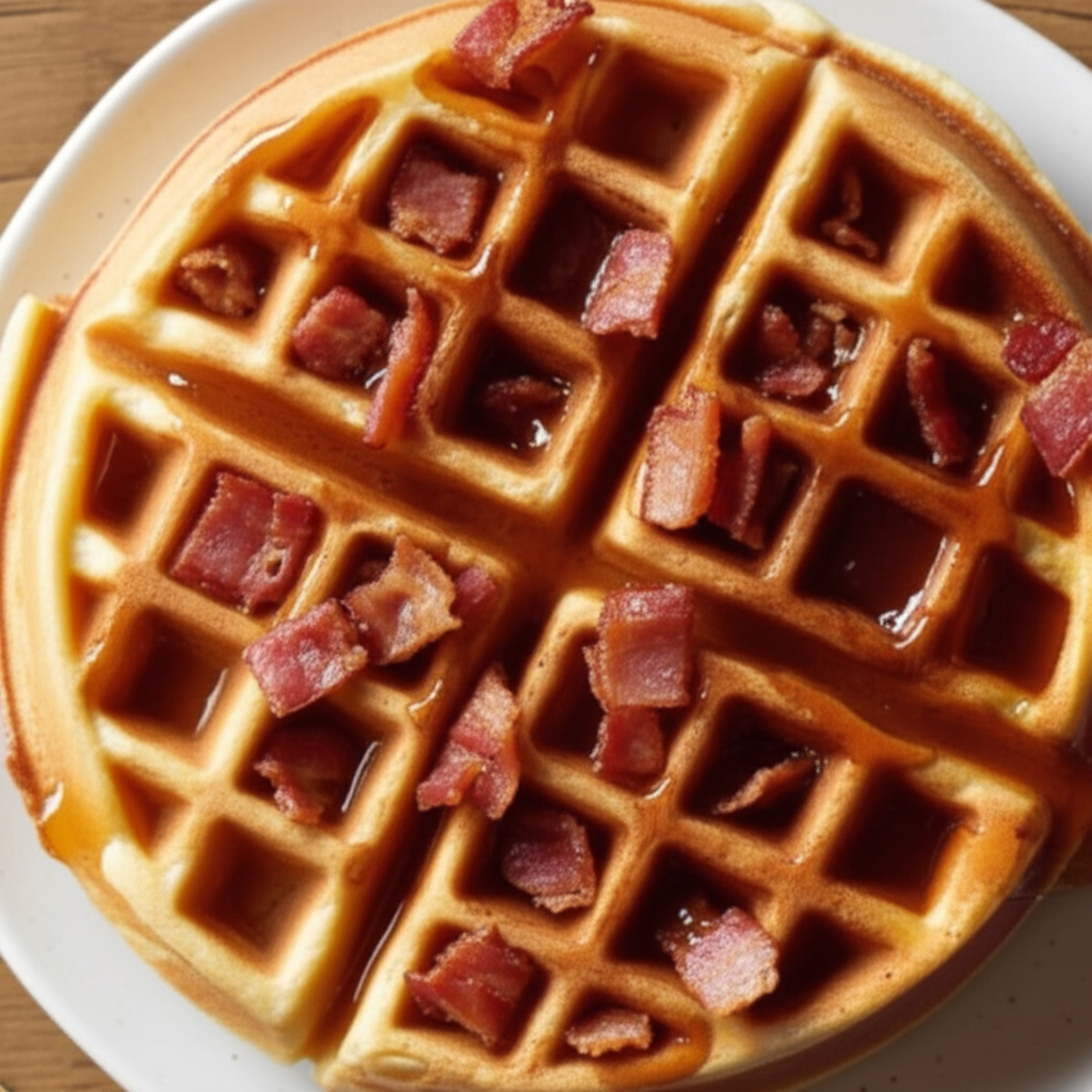 Bacon Waffles image