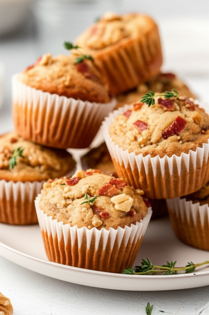 Bacon Walnut Muffins image