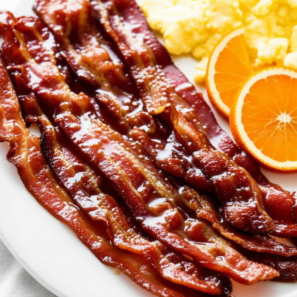 Bacon With Citrus Glaze image