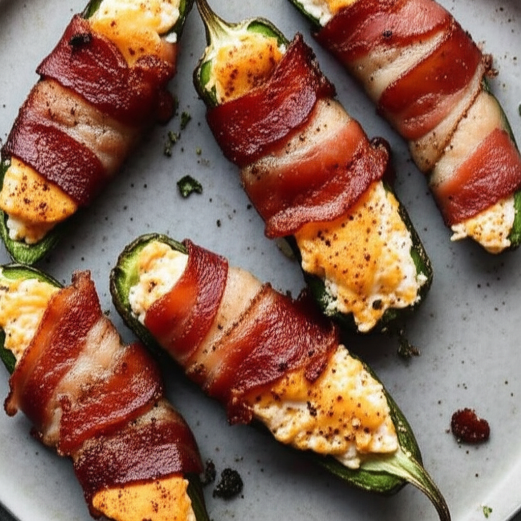 Bacon Wrapped Cajun Jalapenos image