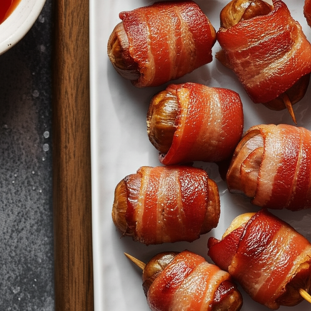 Bacon Wrapped Chestnuts image