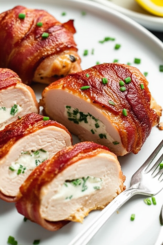 Bacon Wrapped Chicken Breasts image