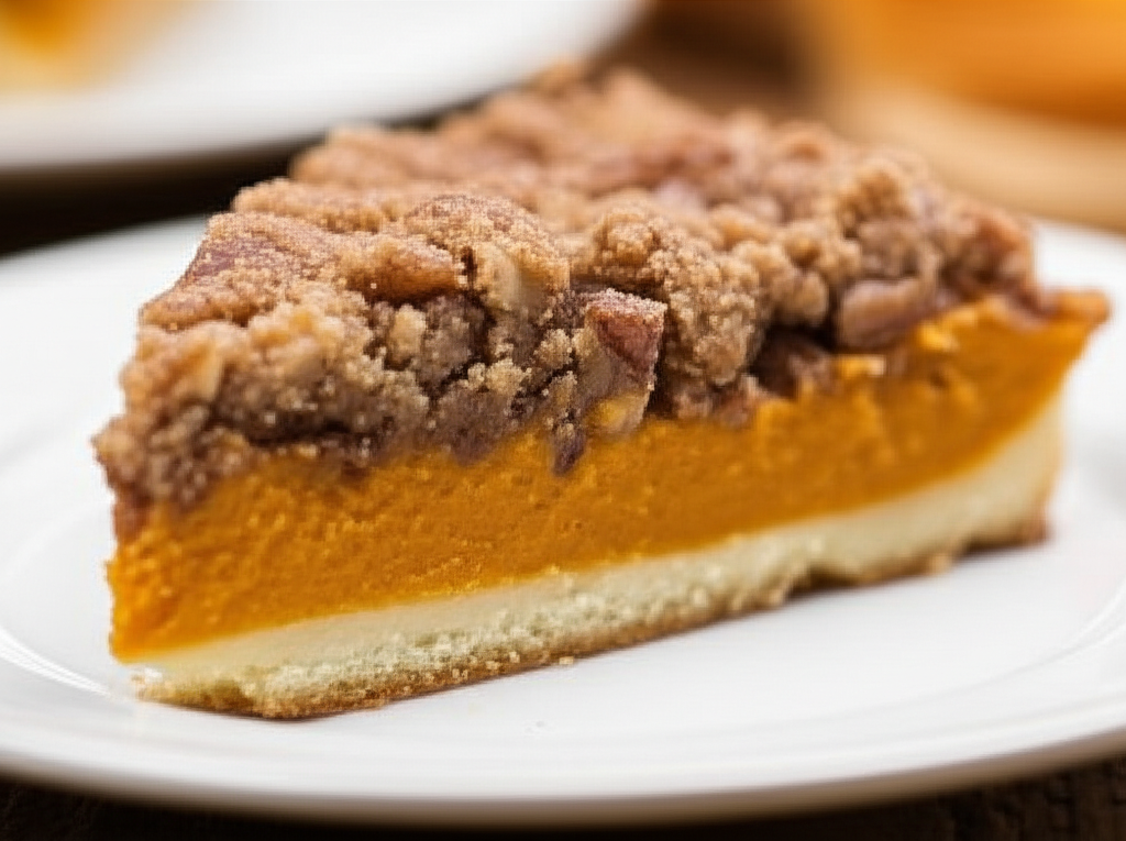 3 Layer Pumpkin Pie Dessert image