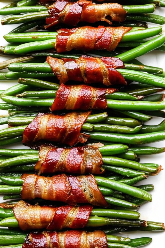 Bacon Wrapped Green Beans image