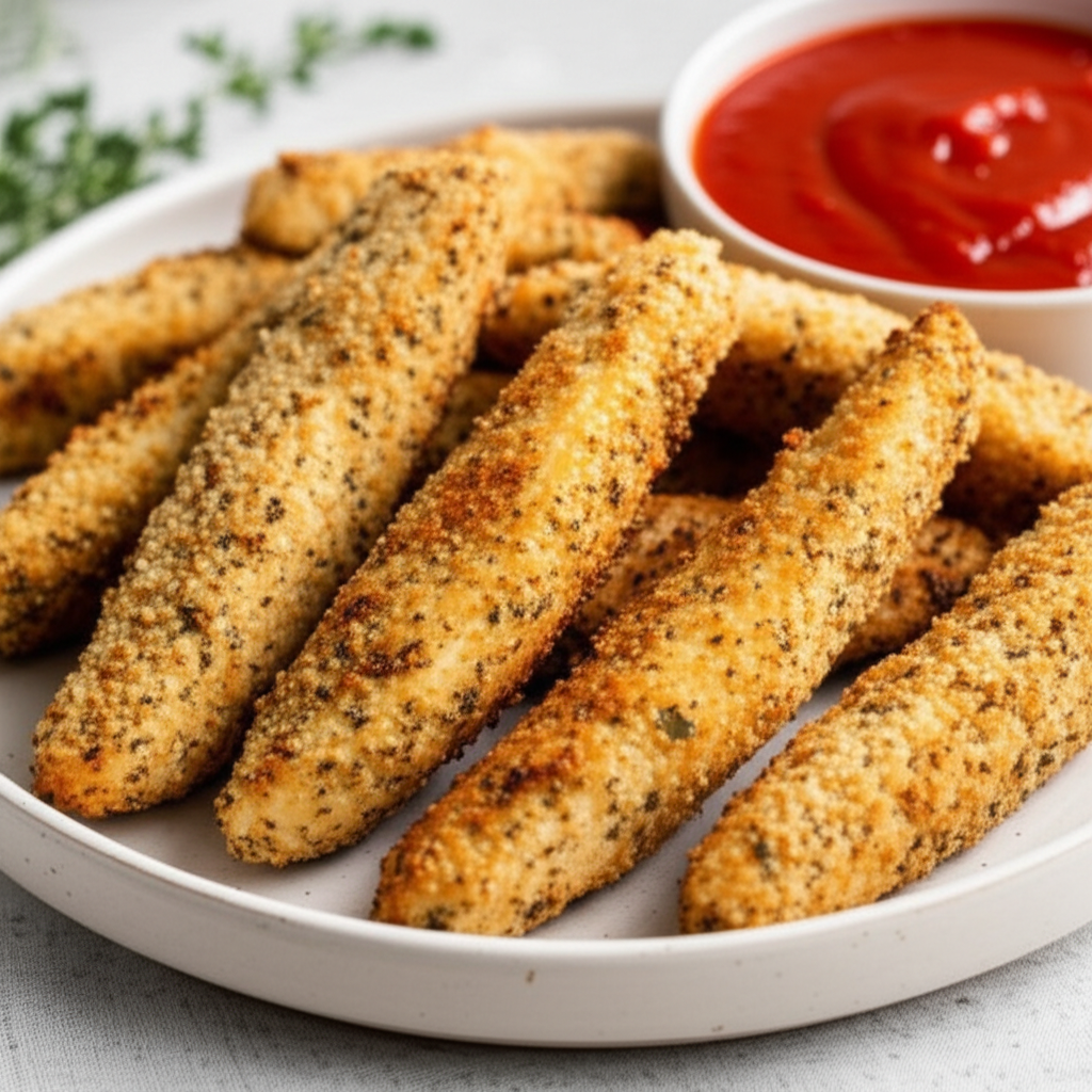 Low Fat Yogurt Chicken Fingers image