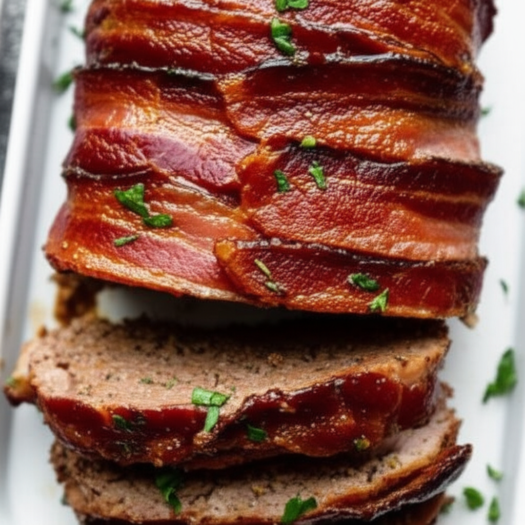 Bacon Wrapped Meatloaf image