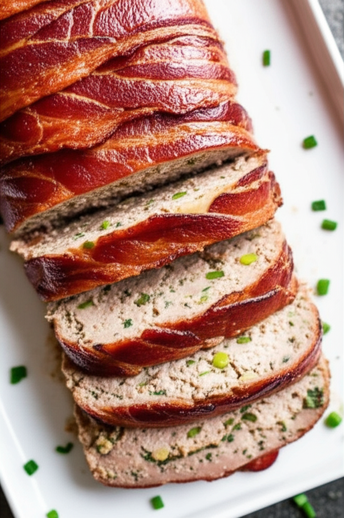 Bacon Wrapped Pork Meatloaf image