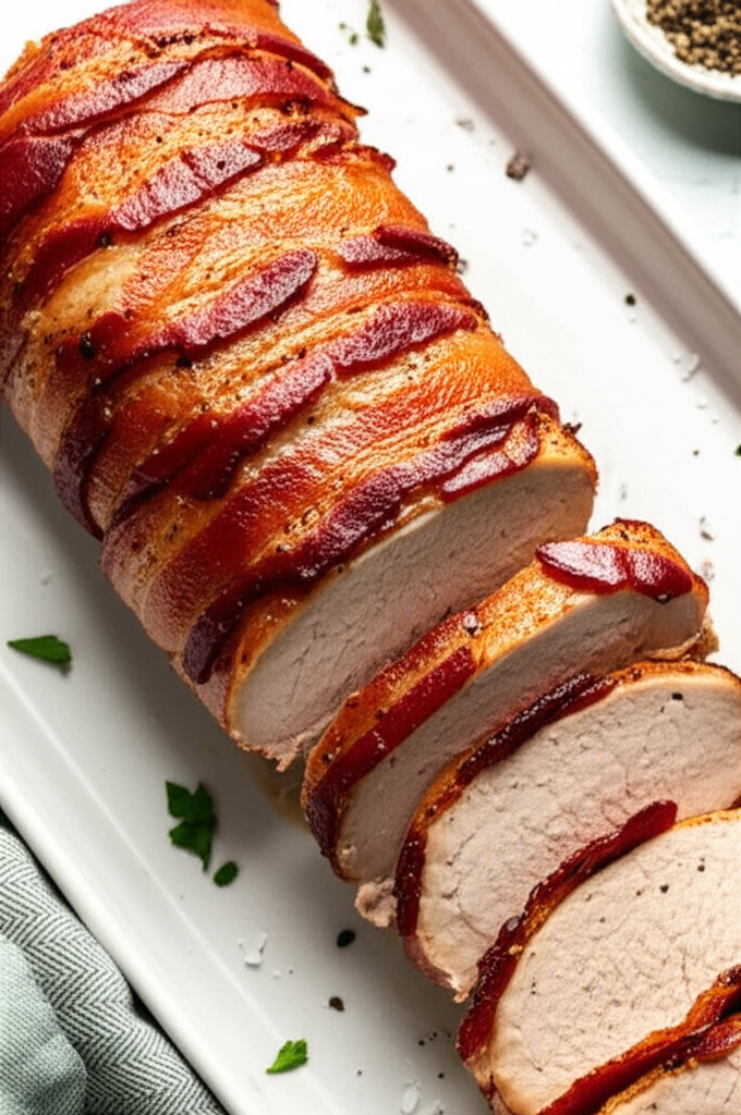Bacon Wrapped Pork Tenderloin image