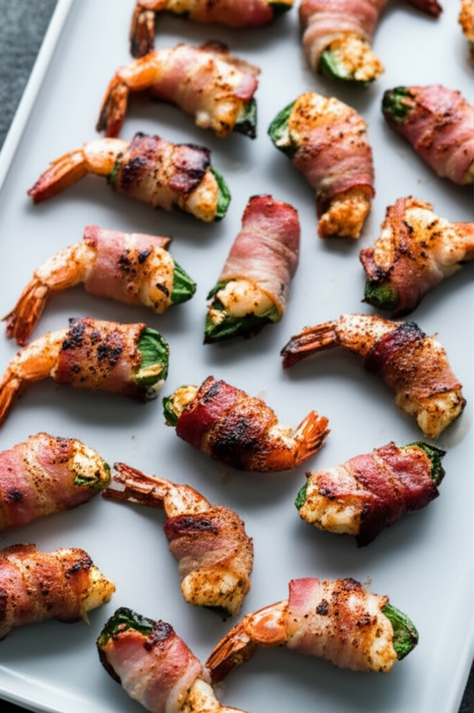 Bacon Wrapped Shrimp With Jalapenos I Like It Hot image