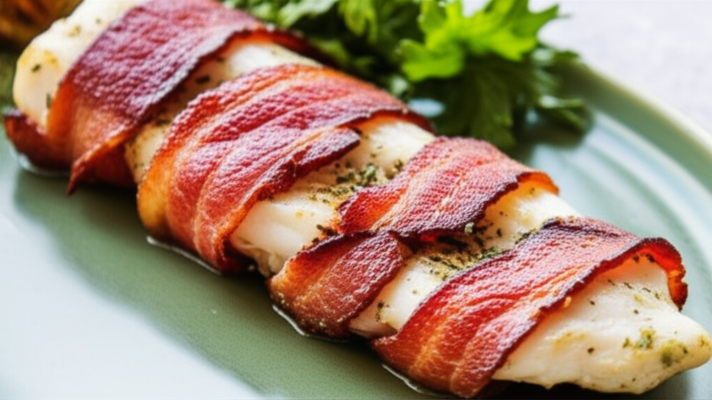Bacon Wrapped Swai image