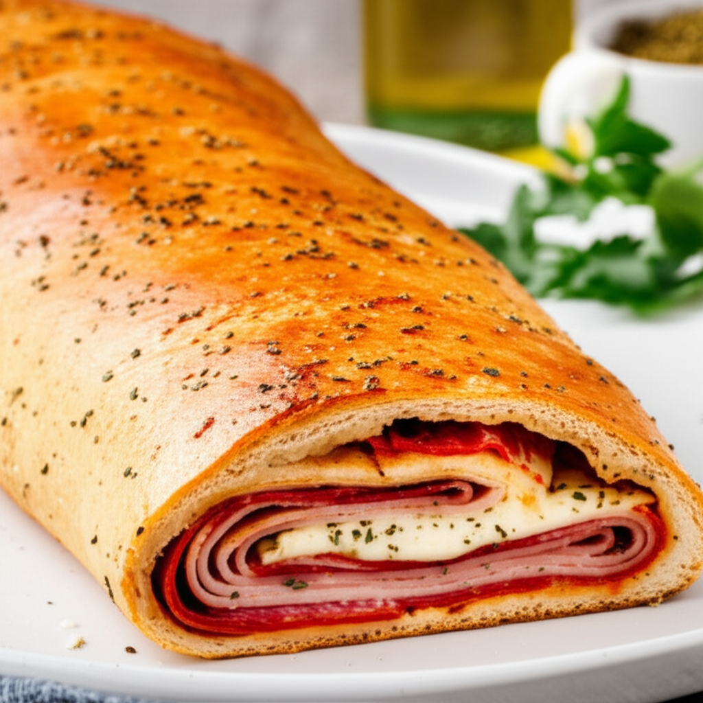 3 Meat Stromboli image