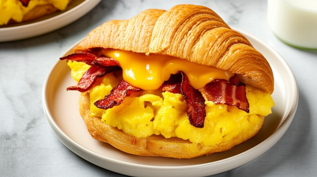 Bacon Egg N Cheese Sandwiches image