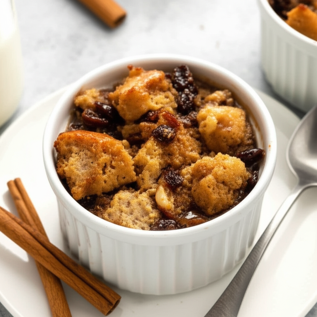 3 Minute Bread Pudding In A Mug image