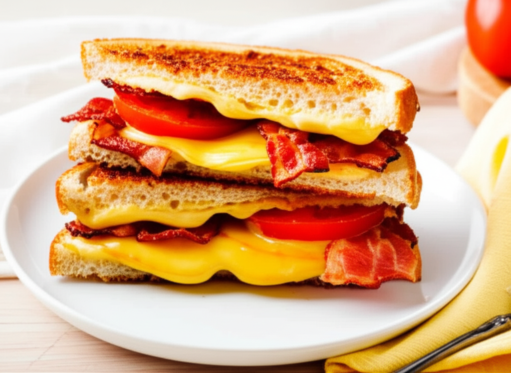 Bacon Cheese And Tomato Dreams image