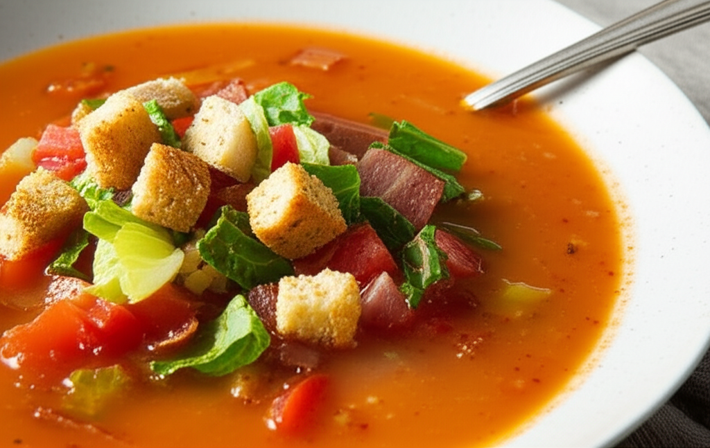 Bacon Lettuce And Tomato Soup image