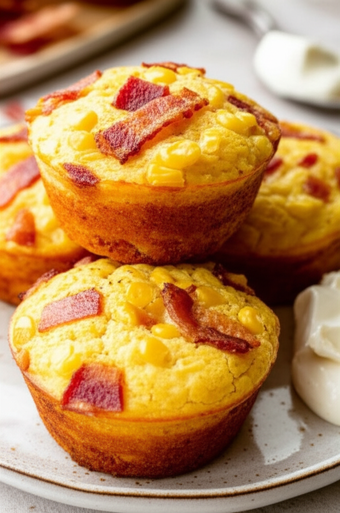 Bacon Corn Go Muffins image