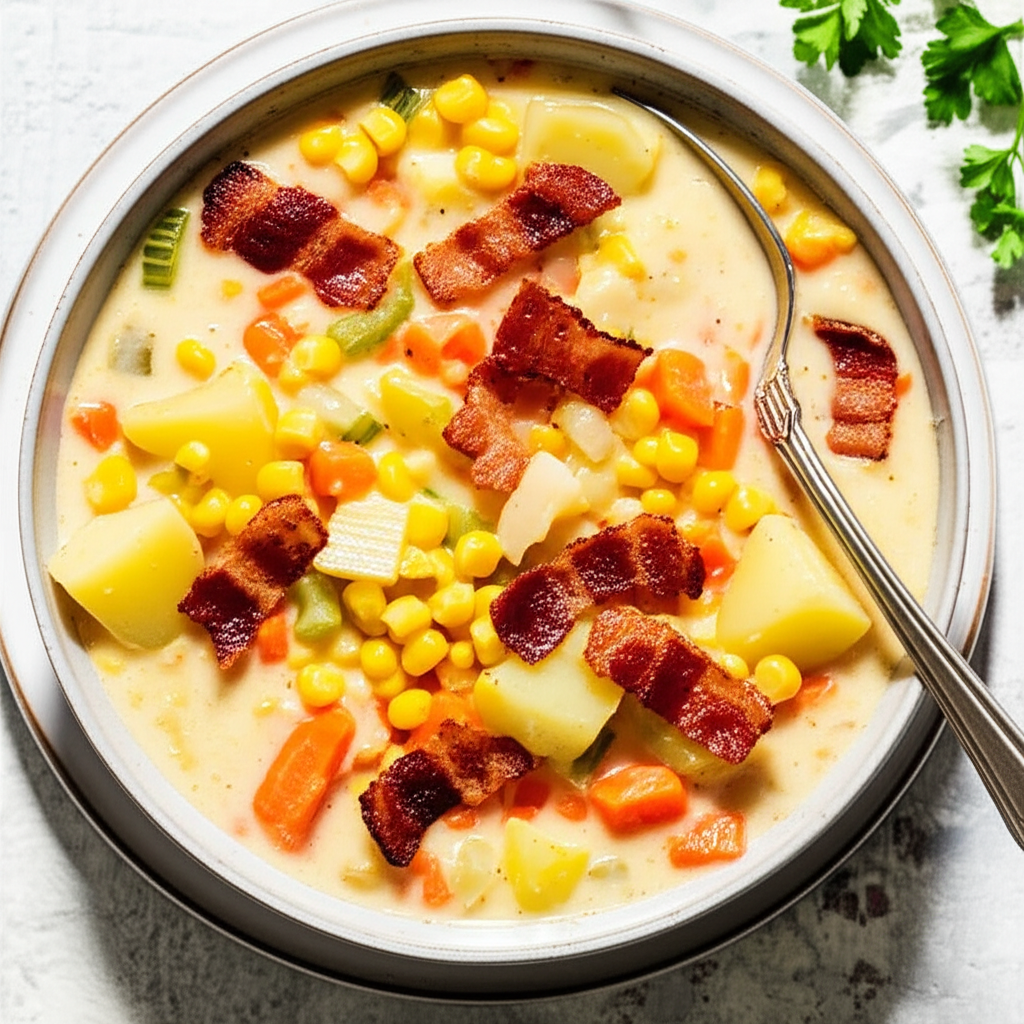 Bacon Corn Chowder image