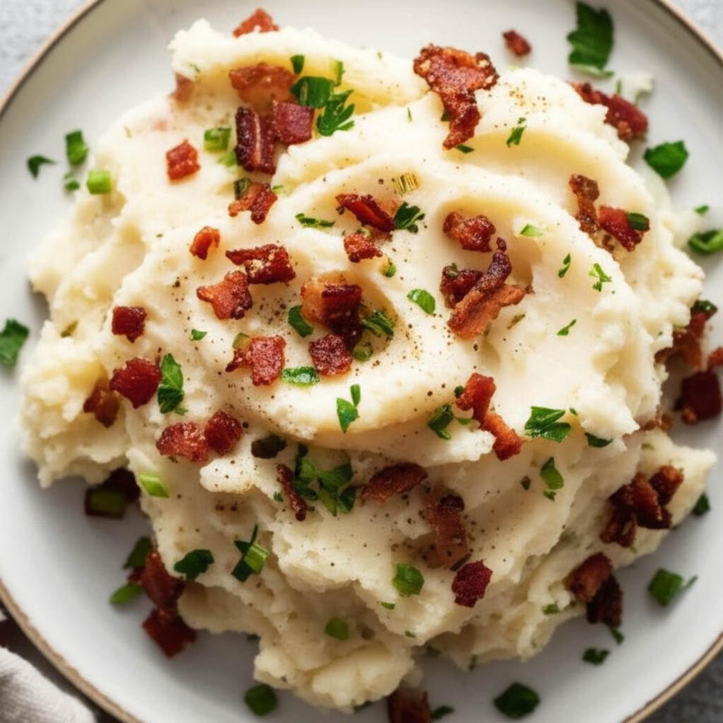 Bacon Flavoured Mashed Potatoes image