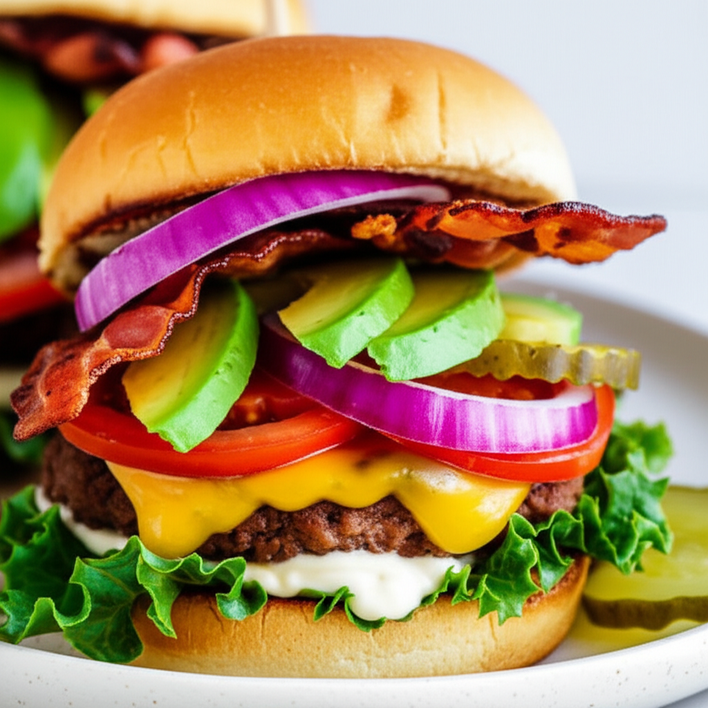 Bacon Mex Burgers image