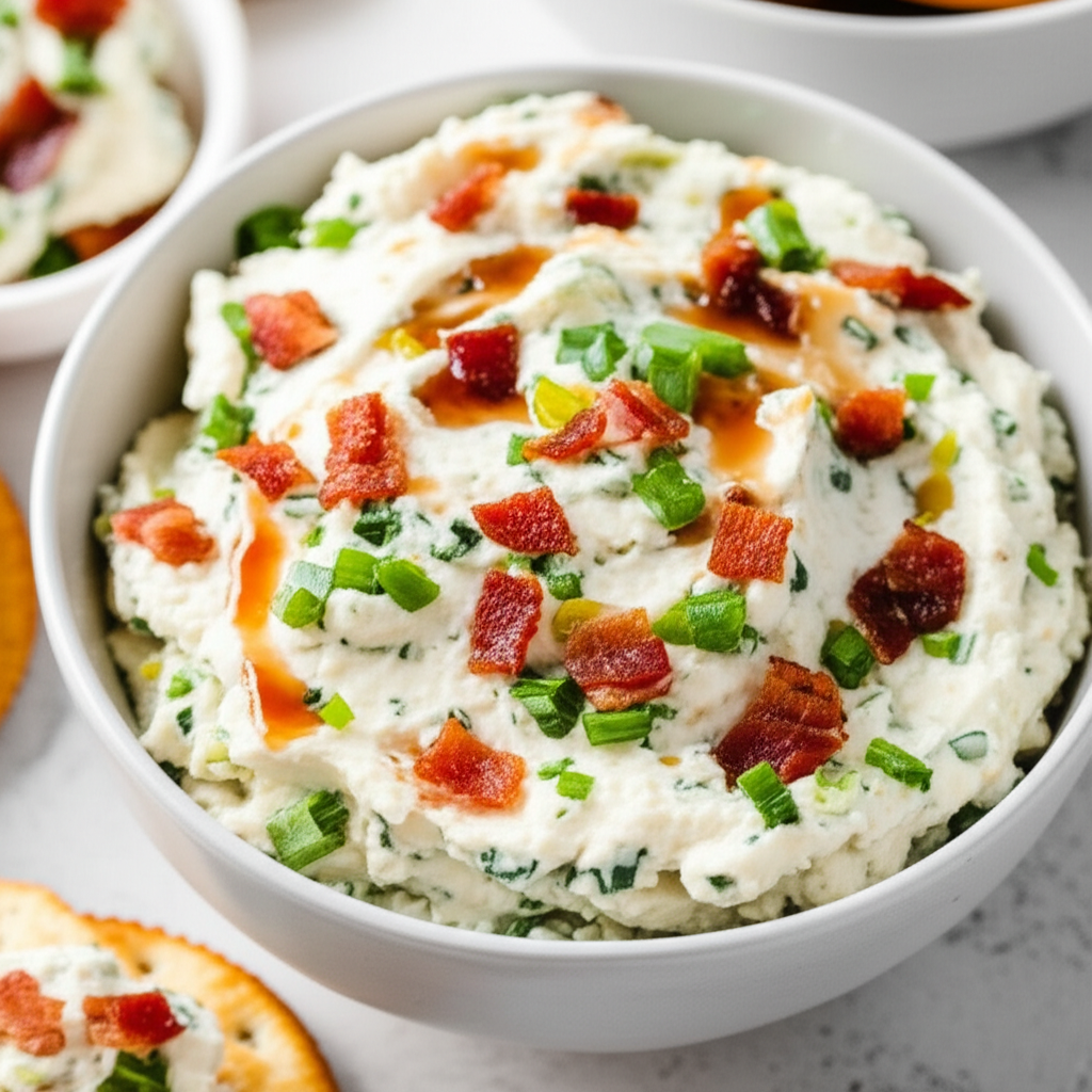Bacon Scallion Cream Cheese Schmere image