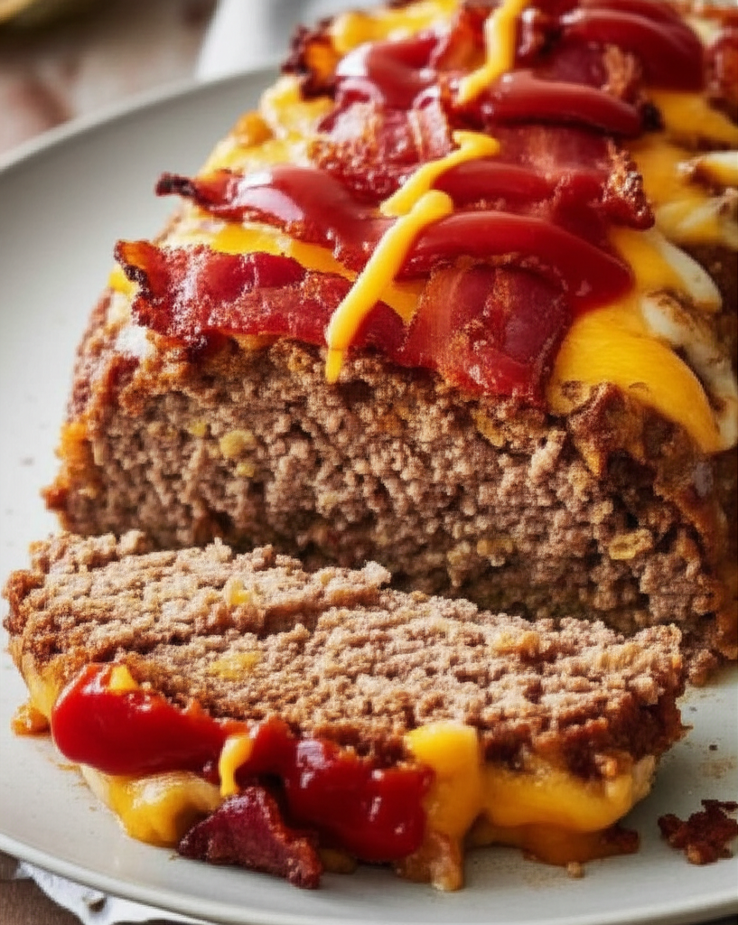 Bacon Taco Cheeseburger Meatloaf image