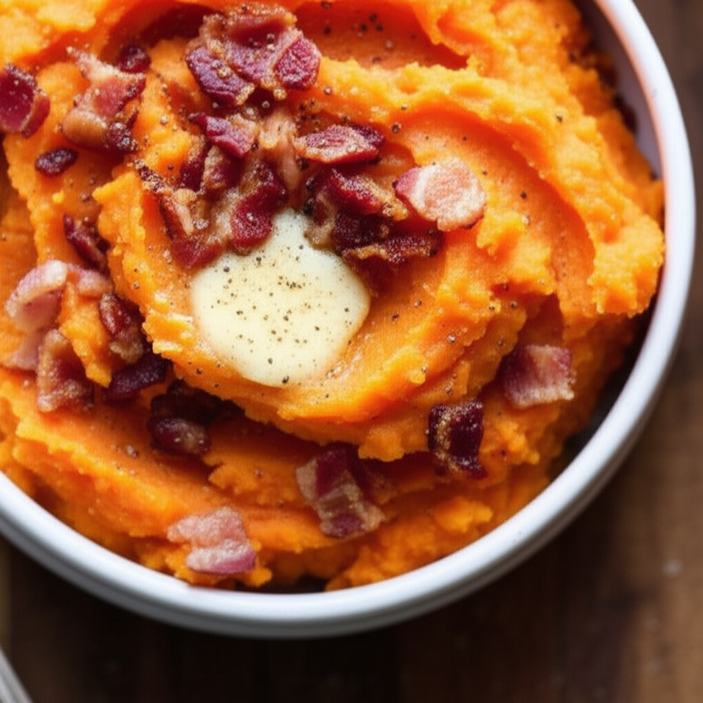 Bacon Whipped Sweet Potatoes image